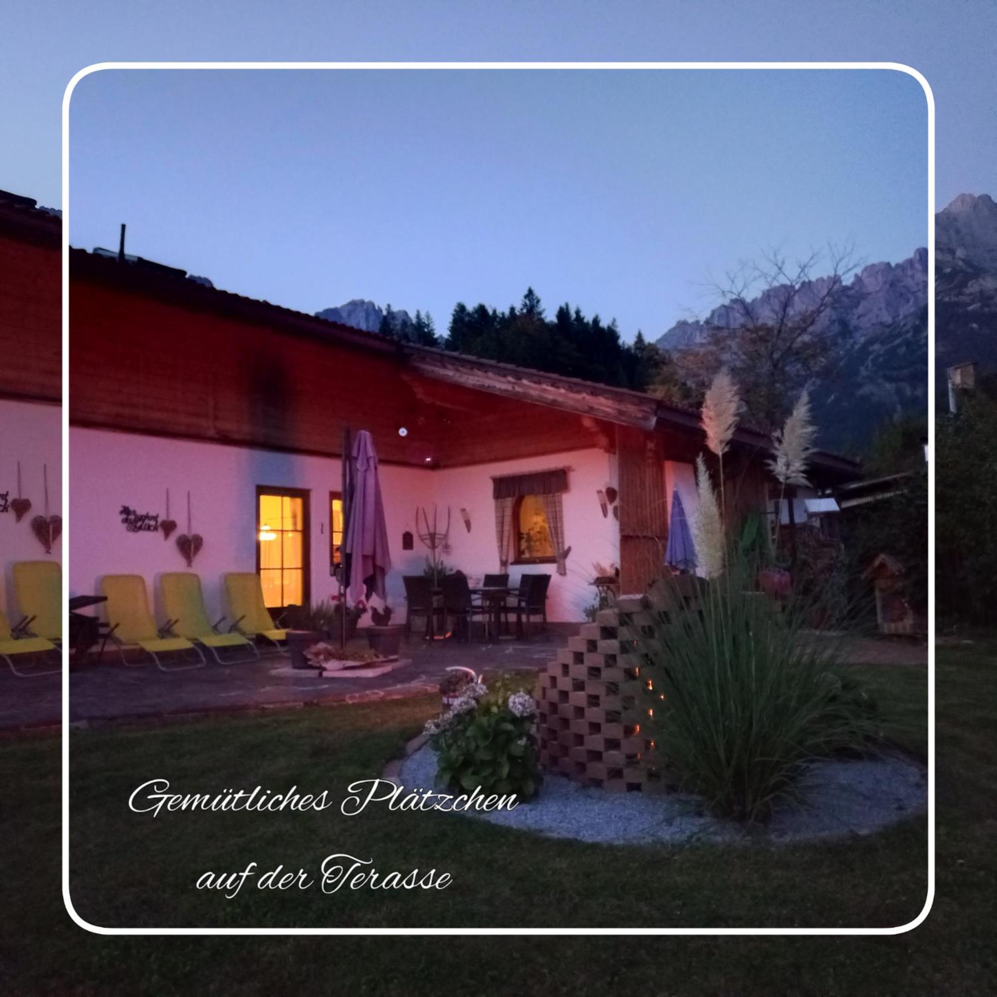 Chalet Gluecklich Sein... 엘마우 외부 사진