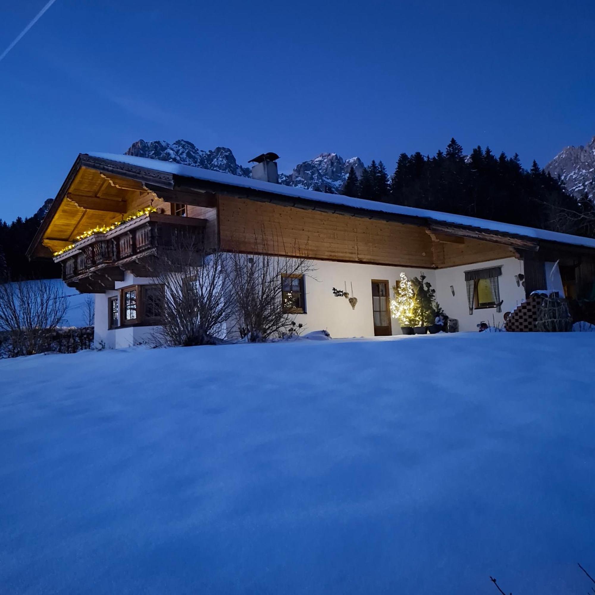 Chalet Gluecklich Sein... 엘마우 외부 사진