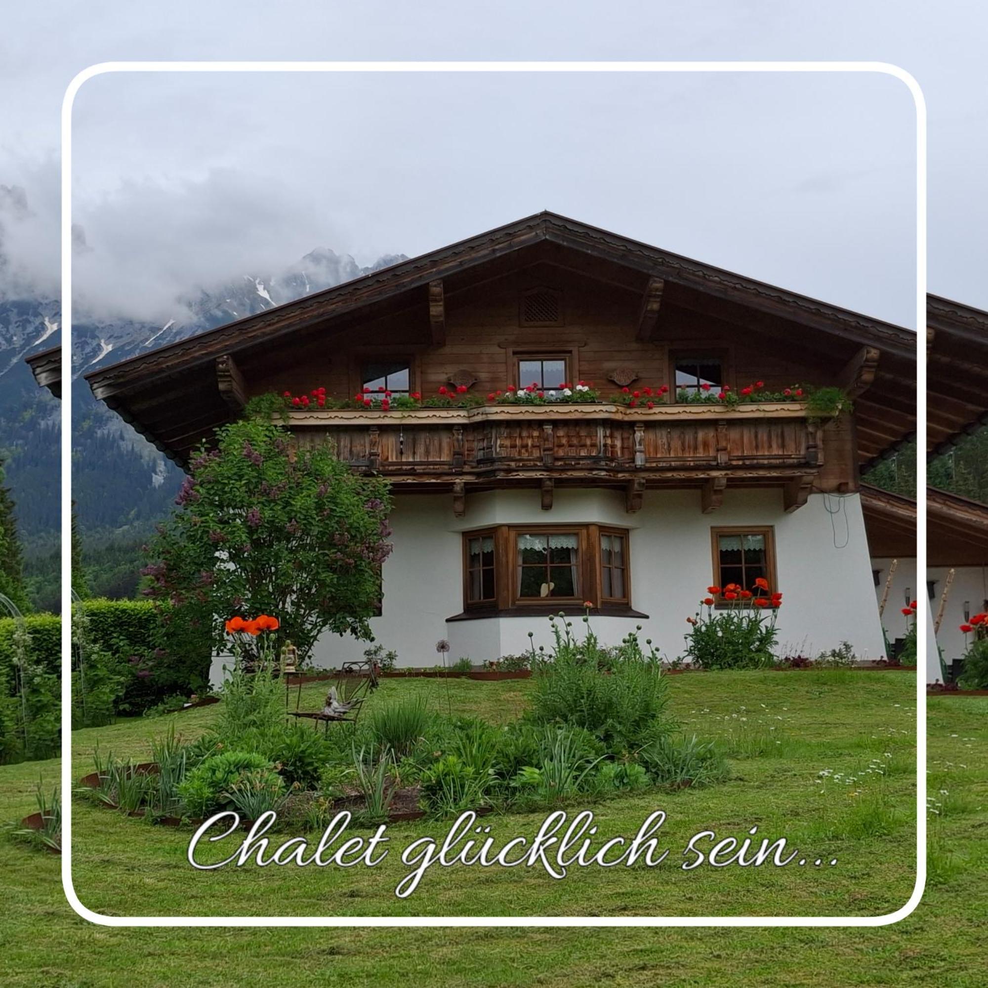 Chalet Gluecklich Sein... 엘마우 외부 사진